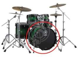 Изображение Бас-барабан Yamaha LNB2216  Emerald Shadow Sunburst