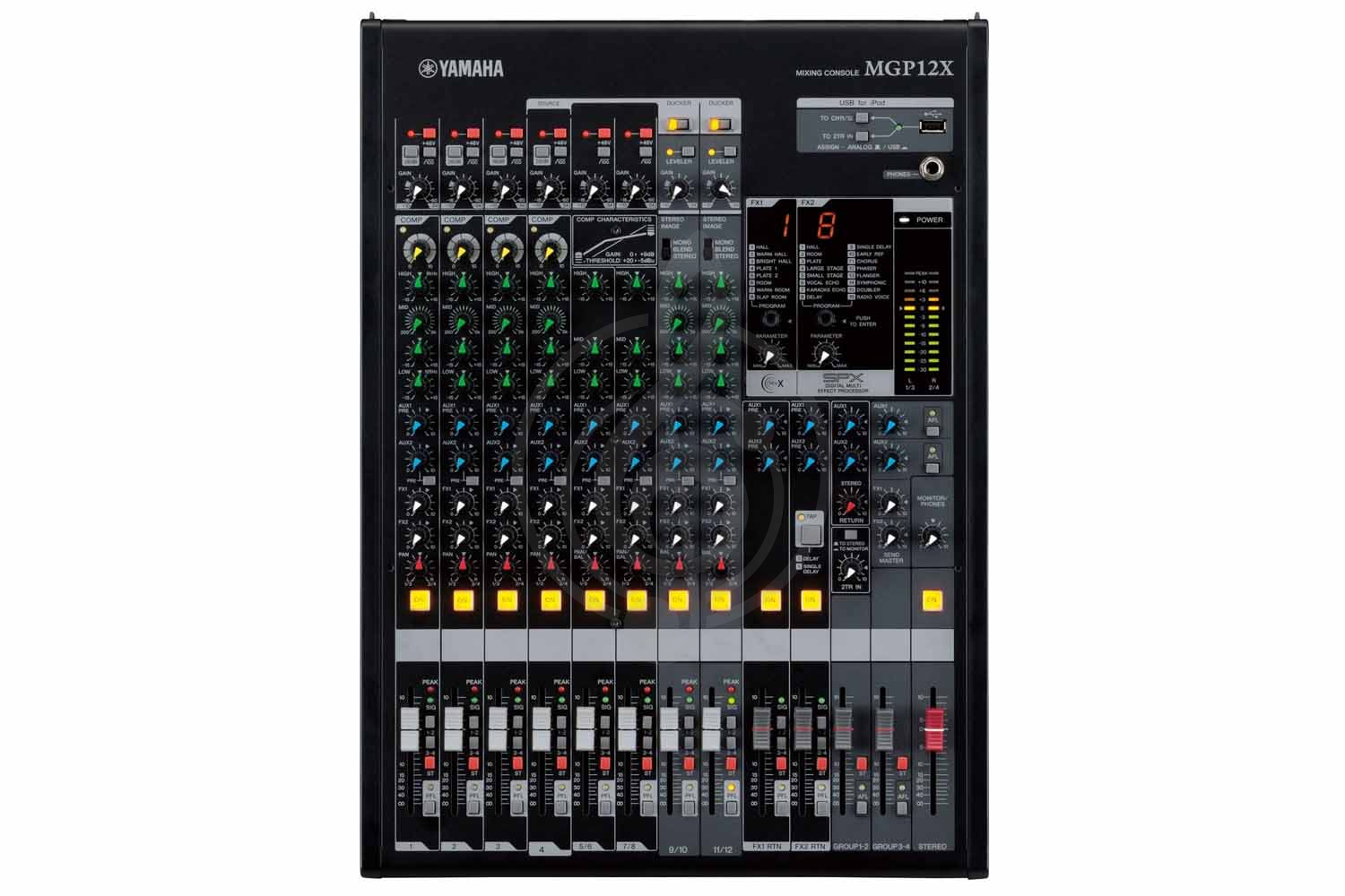 Аналоговый микшер Yamaha MGP12X - Аналоговый микшерный пульт - фото 1