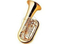 Туба Yamaha YBB-645G - туба in BBb 4х помповая, проф. , Gold Brass, растр. 419мм. , менз. 20,7мм, по... - фото 1