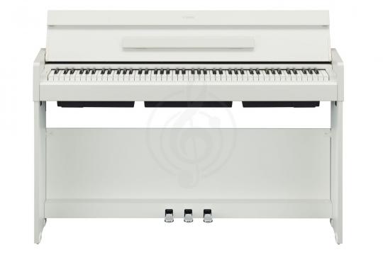Цифровое пианино Yamaha YDP-S35WH Arius - Цифровое пианино, со стойкой и педалью, белое - фото 2