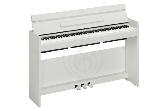 Цифровое пианино Yamaha YDP-S35WH Arius - Цифровое пианино, со стойкой и педалью, белое - фото 1