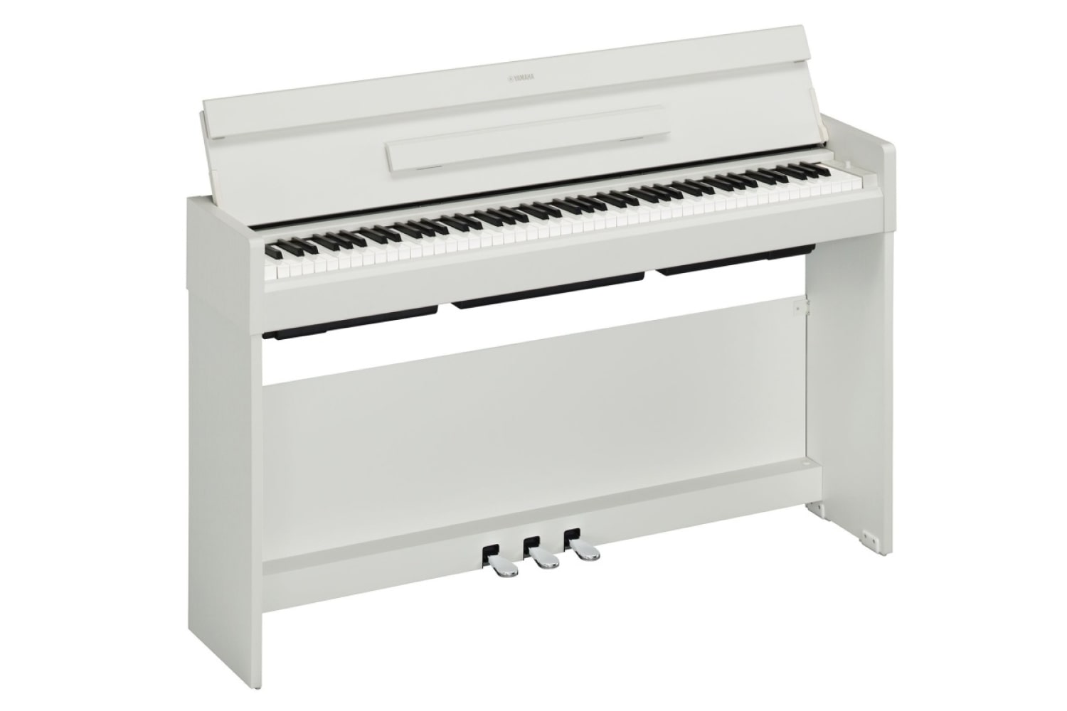 Цифровое пианино Yamaha YDP-S35WH Arius - Цифровое пианино, со стойкой и педалью, белое - фото 1