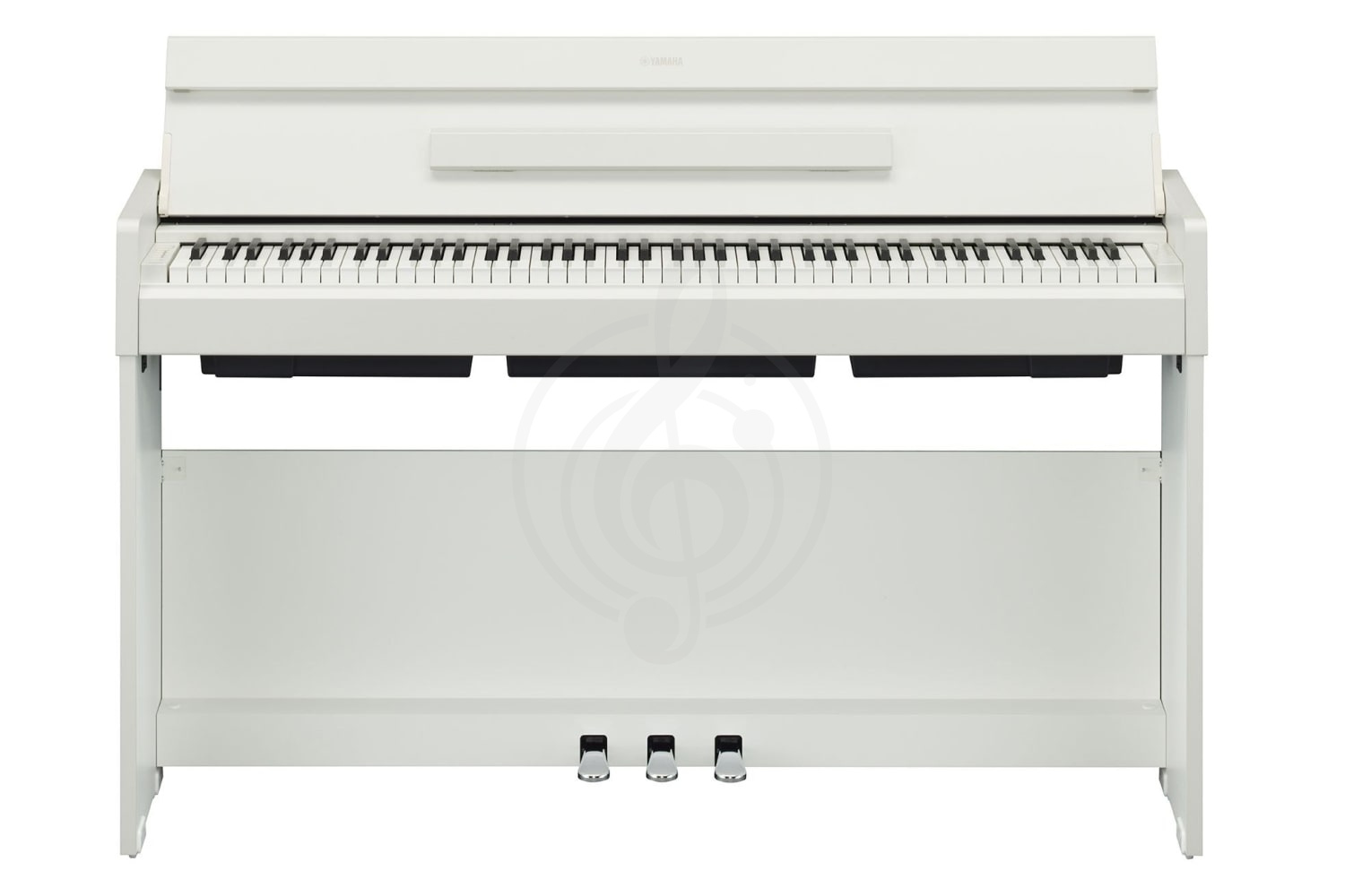Цифровое пианино Yamaha YDP-S35WH Arius - Цифровое пианино, со стойкой и педалью, белое - фото 2
