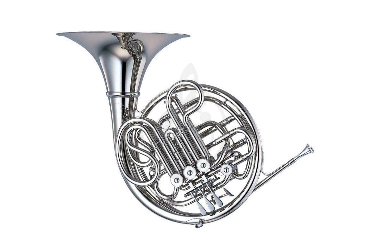 Валторна Yamaha YHR-668NDII - валторна F/ Bb проф. , Nickel-silver, Kruspe стиль, растр. LL, съёмн. 4 литых... - фото 1