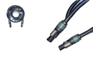 Изображение YES YES-SP002NE-15m - Кабель акустический с разъёмами Neutrik Speakon, 15м