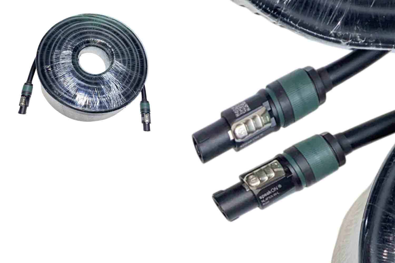 Спикерный кабель YES YES-SP002NE-20m - Кабель акустический с разъёмами Neutrik Speakon, 20м - фото 1